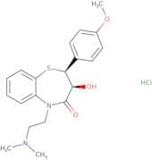 (2S,3S)-5-[2-(Dimethylamino)ethyl]-3-hydroxy-2-(4-methoxyphenyl)-2,3-dihydro-1,5-benzothiazepin-4-…