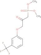 Dimethyl [2-oxo-3-[3-(trifluoromethyl)phenoxy]propyl]phosphonate