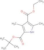3,5-Dimethylpyrrole-2,4-dicarboxylic acid 2-t-butyl ester-4-ethyl ester