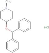 4-Diphenylmethoxy-1-methylpiperidine hydrochloride