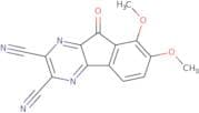 7,8-Dimethoxy-9-oxo-9H-indeno[1,2-B]pyrazine-2,3-dicarbonitrile