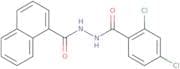 1-(2,4-Dichlorobenzoyl)-2-(1-naphthoyl)hydrazine