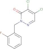 4,5-Dichloro-2-(2-Fluorobenzyl)-3(2H)-Pyridazinone