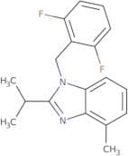 1-[(2,6-Difluorophenyl)Methyl]-4-Methyl-2-Propan-2-Ylbenzimidazole