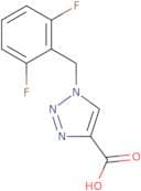 1-[(2,6-Difluorophenyl)methyl]-1H-1,2,3-triazole-4-carboxylic acid