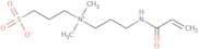 3-[(3-Acrylamidopropyl)dimethylammonio]propane-1-sulfonate