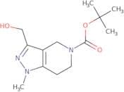 Tert-Butyl 3-(Hydroxymethyl)-1-Methyl-6,7-Dihydro-1H-Pyrazolo[4,3-C]Pyridine-5(4H)-Carboxylate