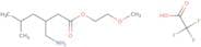 2-Methoxyethyl (3S)-3-(aminomethyl)-5-methylhexanoate, trifluoroacetic acid