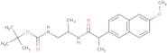 tert-Butyl N-[(2R)-2-[(2S)-2-(6-methoxynaphthalen-2-yl)propanamido]propyl]carbamate
