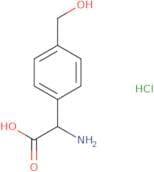2-Amino-2-[4-(hydroxymethyl)phenyl]acetic acid hydrochloride