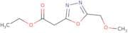 Ethyl 2-[5-(methoxymethyl)-1,3,4-oxadiazol-2-yl]acetate