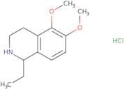 1-Ethyl-5,6-dimethoxy-1,2,3,4-tetrahydroisoquinoline hydrochloride