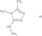 N,4,5-Trimethyl-4H-1,2,4-triazol-3-amine hydroiodide