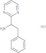 2-Phenyl-1-(pyrimidin-2-yl)ethan-1-amine hydrochloride