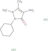 4-Amino-2-cyclohexyl-1,5-dimethyl-2,3-dihydro-1H-pyrazol-3-one dihydrochloride