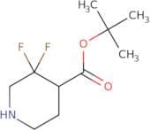 tert-Butyl 3,3-difluoropiperidine-4-carboxylate