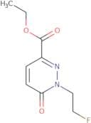 Ethyl 1-(2-fluoroethyl)-6-oxo-1,6-dihydropyridazine-3-carboxylate