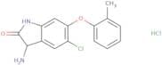 3-Amino-5-chloro-6-(2-methylphenoxy)-2,3-dihydro-1H-indol-2-one hydrochloride