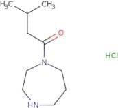 1-(1,4-Diazepan-1-yl)-3-methylbutan-1-one hydrochloride