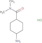 4-Amino-N,N-dimethylcyclohexane-1-carboxamide hydrochloride
