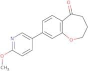 8-(6-Methoxypyridin-3-yl)-2,3,4,5-tetrahydro-1-benzoxepin-5-one