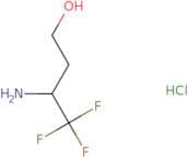 3-Amino-4,4,4-trifluorobutan-1-ol hydrochloride