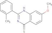 7-Methoxy-2-(2-methylphenyl)quinazoline-4-thiol