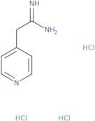 2-(Pyridin-4-yl)ethanimidamide trihydrochloride