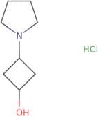 3-(Pyrrolidin-1-yl)cyclobutan-1-ol hydrochloride