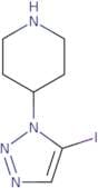 4-(5-Iodo-1H-1,2,3-triazol-1-yl)piperidine