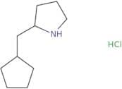 2-(Cyclopentylmethyl)pyrrolidine hydrochloride