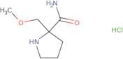 2-(Methoxymethyl)pyrrolidine-2-carboxamide hydrochloride