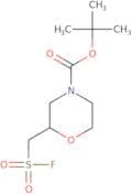 tert-Butyl 2-((fluorosulfonyl)methyl)morpholine-4-carboxylate