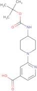 2-(4-{[(tert-Butoxy)carbonyl]amino}piperidin-1-yl)pyridine-4-carboxylic acid