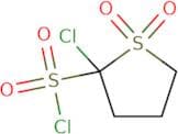2-Chloro-1,1-dioxo-1λ⁶-thiolane-2-sulfonyl chloride