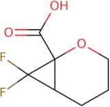 7,7-Difluoro-2-oxabicyclo[4.1.0]heptane-1-carboxylic acid