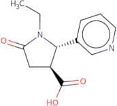 rac-(2R,3R)-1-Ethyl-5-oxo-2-(pyridin-3-yl)pyrrolidine-3-carboxylic acid