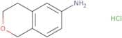 3,4-Dihydro-1H-2-benzopyran-6-amine hydrochloride