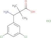 3-Amino-3-(3,5-dichlorophenyl)-2,2-dimethylpropanoic acid hydrochloride