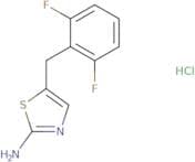 5-[(2,6-Difluorophenyl)methyl]-1,3-thiazol-2-amine hydrochloride