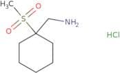 (1-Methanesulfonylcyclohexyl)methanamine hydrochloride