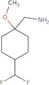[4-(Difluoromethyl)-1-methoxycyclohexyl]methanamine