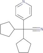 2,2-Dicyclopentyl-2-(pyridin-4-yl)acetonitrile