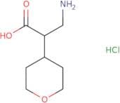 3-Amino-2-(oxan-4-yl)propanoic acid hydrochloride