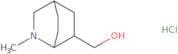 {2-Methyl-2-azabicyclo[2.2.2]octan-6-yl}methanol hydrochloride