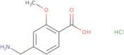 4-(Aminomethyl)-2-methoxybenzoic acid hydrochloride