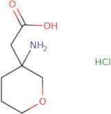 2-(3-Aminooxan-3-yl)acetic acid hydrochloride