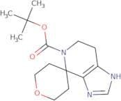 tert-Butyl 1,5,6,7-tetrahydrospiro[imidazo[4,5-c]pyridine-4,4'-oxane]-5-carboxylate