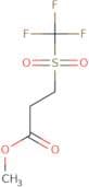 Methyl 3-trifluoromethanesulfonylpropanoate