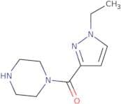 1-[(1-Ethyl-1H-pyrazol-3-yl)carbonyl]piperazine
